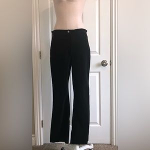 3/$40 NYDJ black velveteen pants